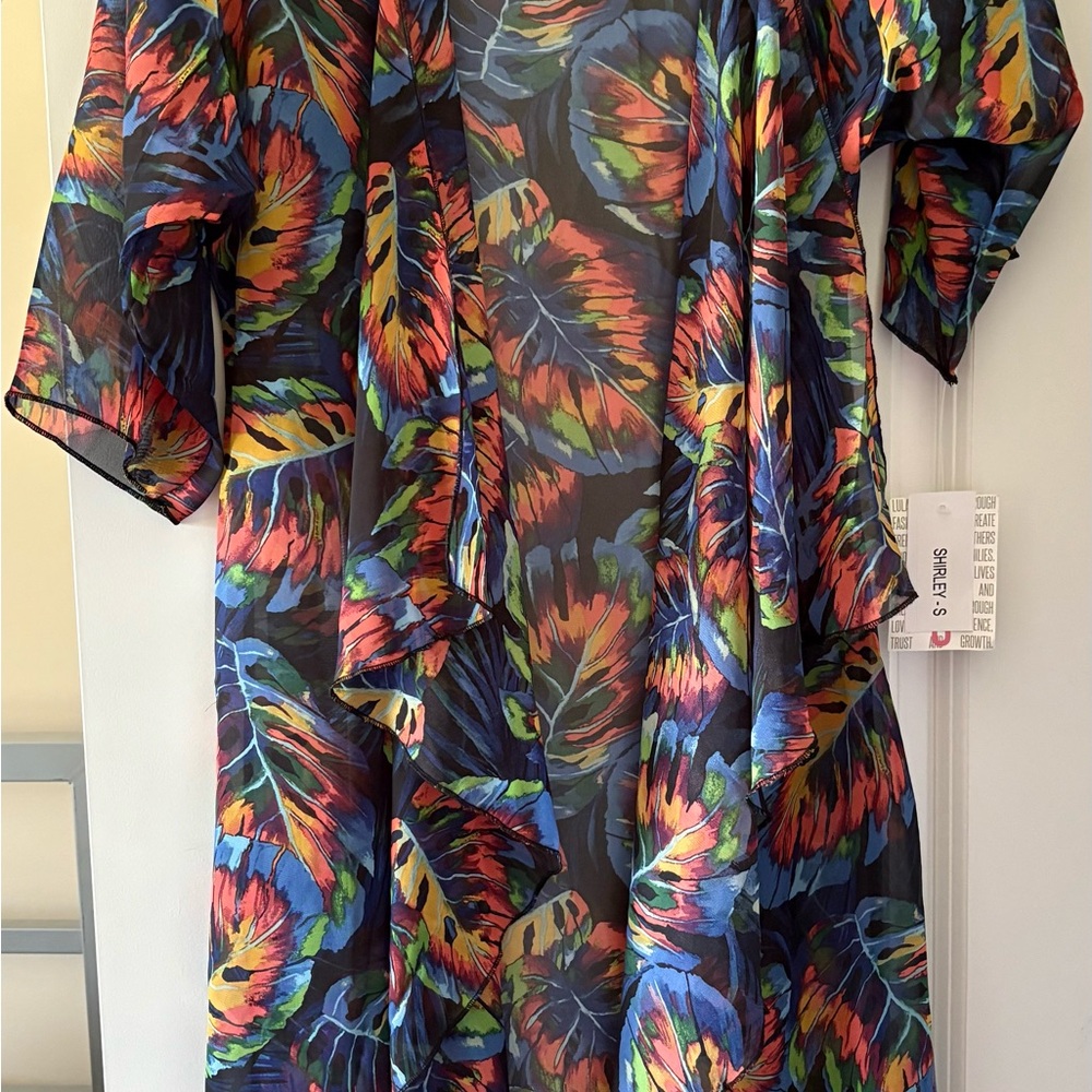 Lularoe Colorful womans kimono size small